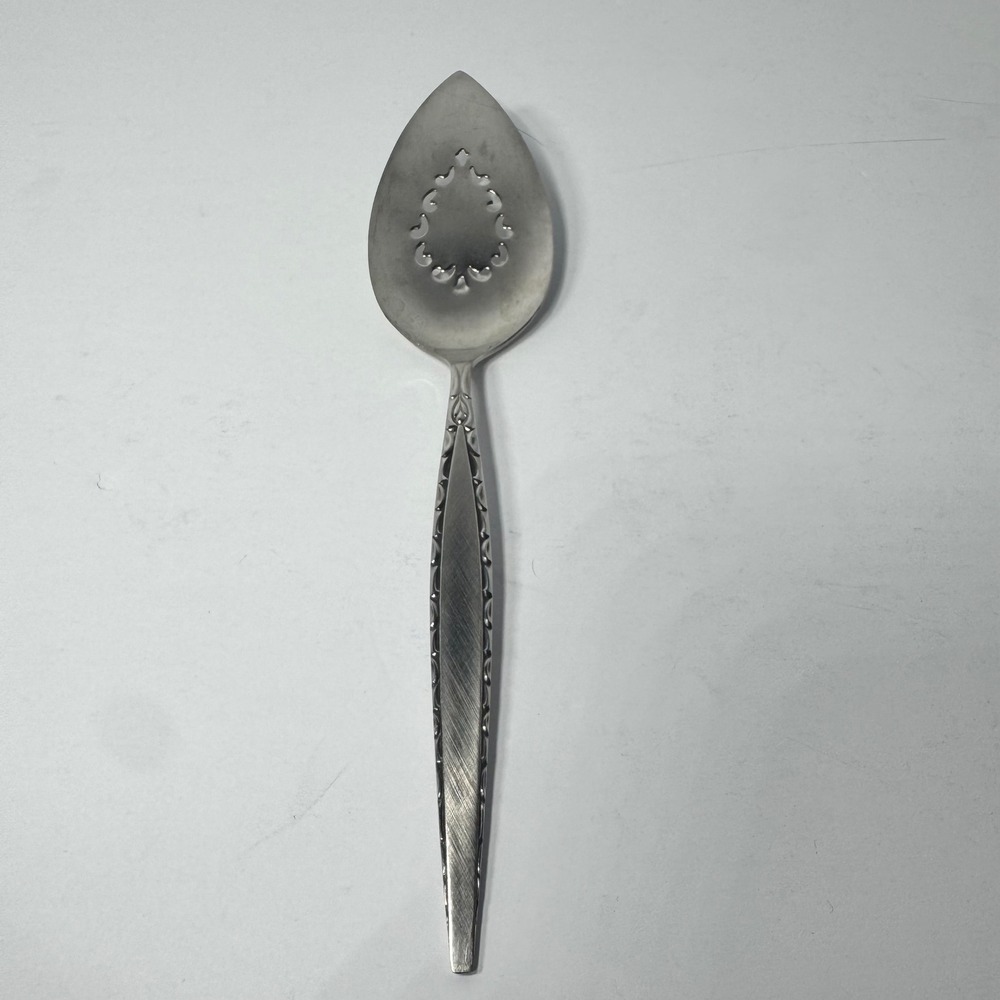 Community Stainless Paul Revere Pierced Tomato Server‎ Vintage Serving Spoon 9in